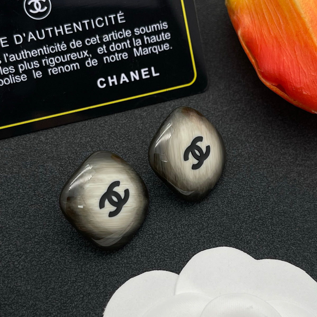 Chanel style earrings - product photo 3