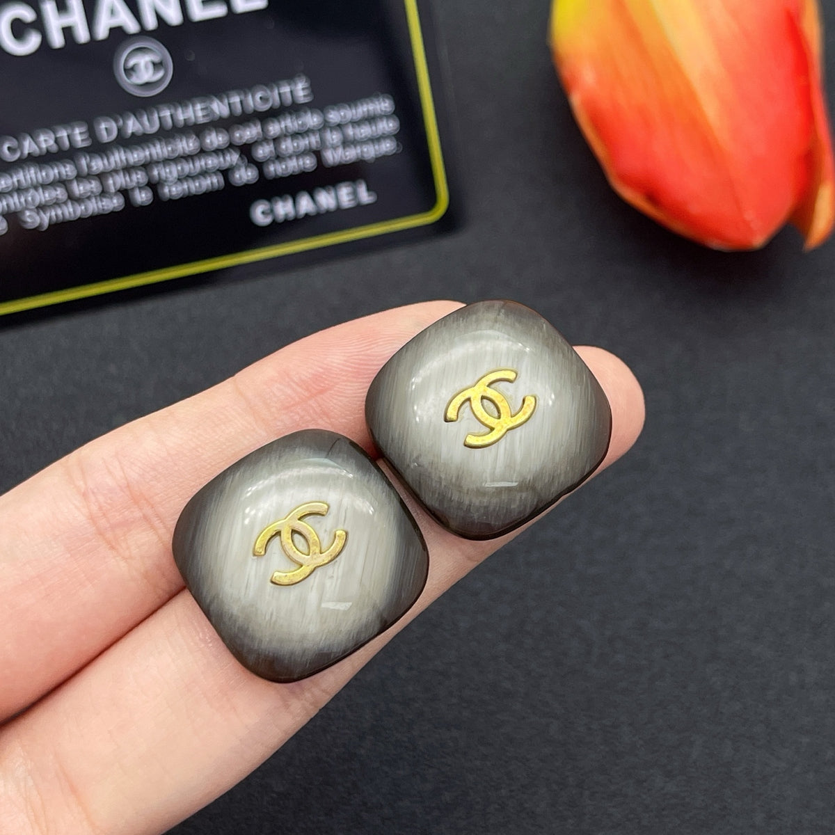 Chanel style earrings - product photo 1