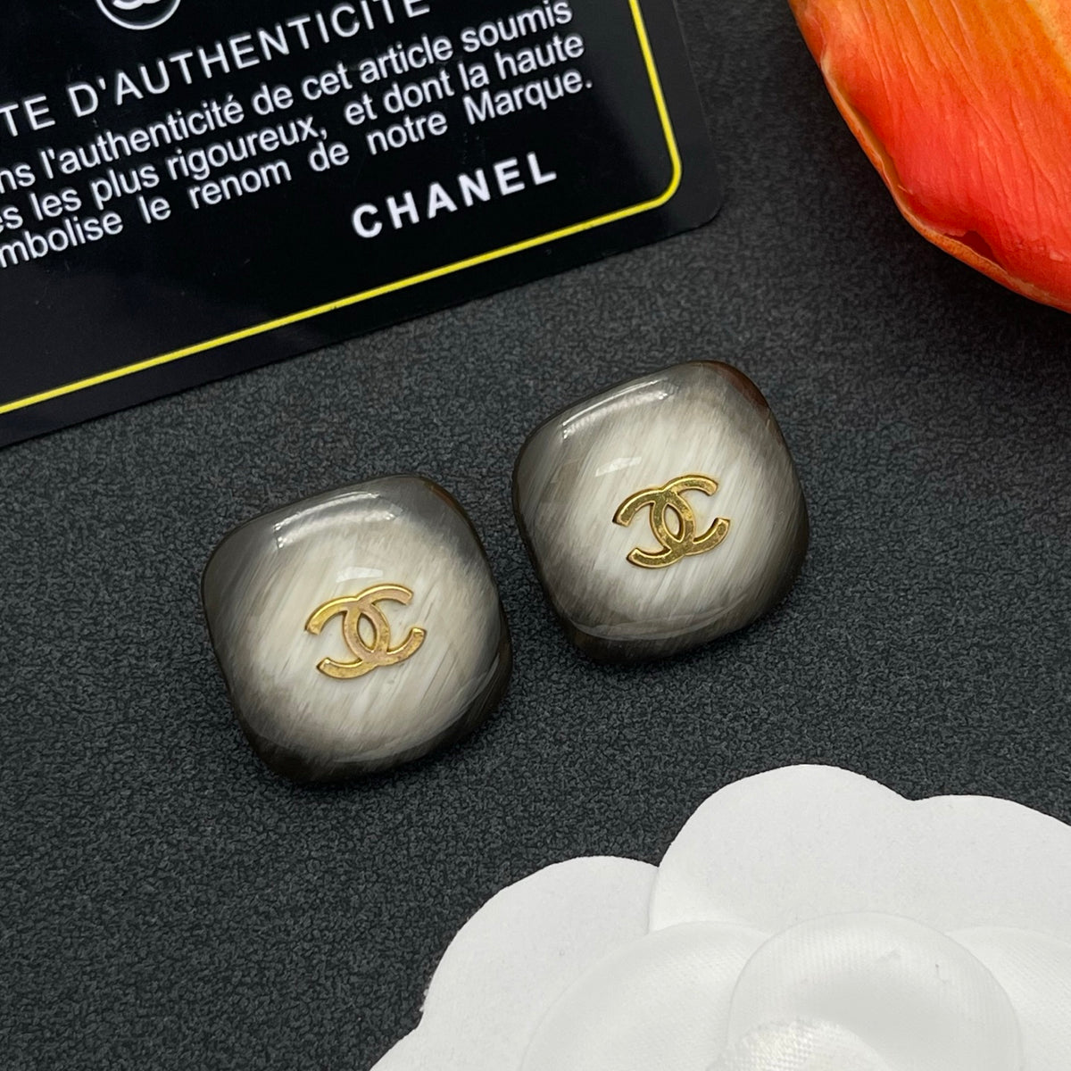 Chanel style earrings - product photo 2