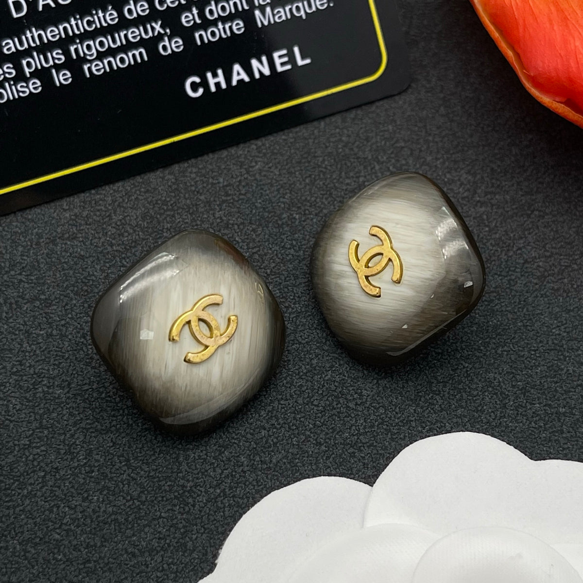 Chanel style earrings - product photo 4