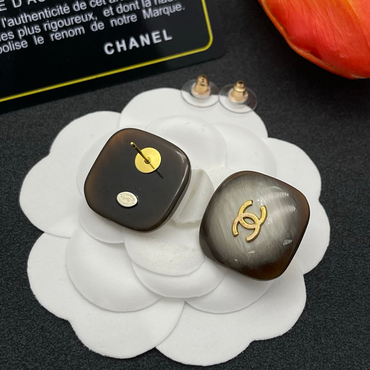 Chanel style earrings - product photo 5