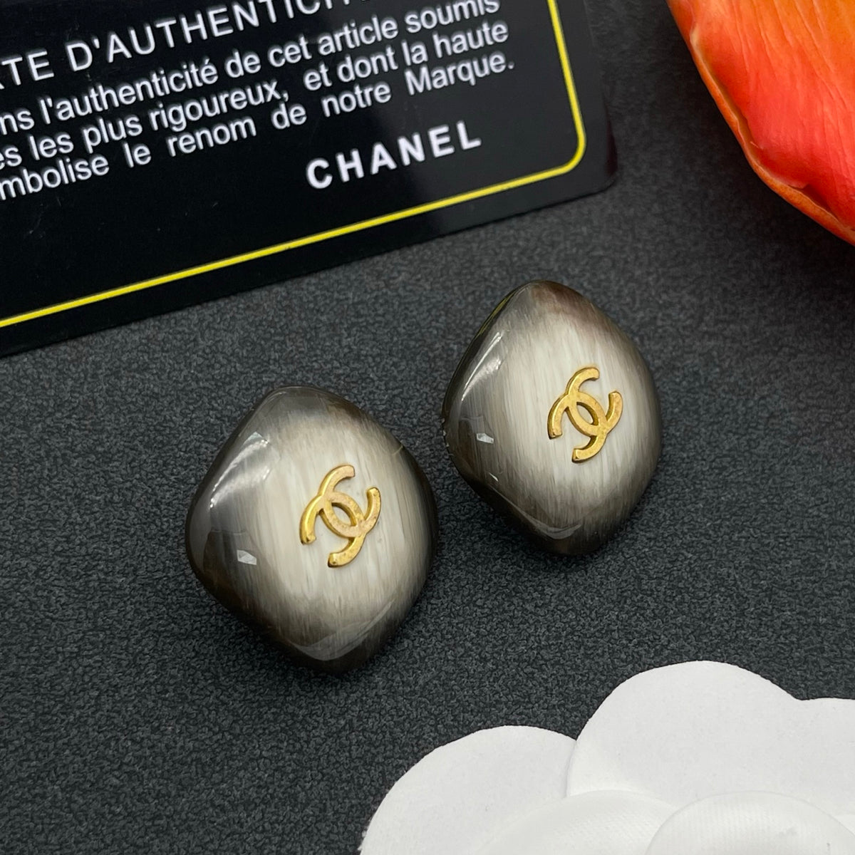 Chanel style earrings - product photo 3