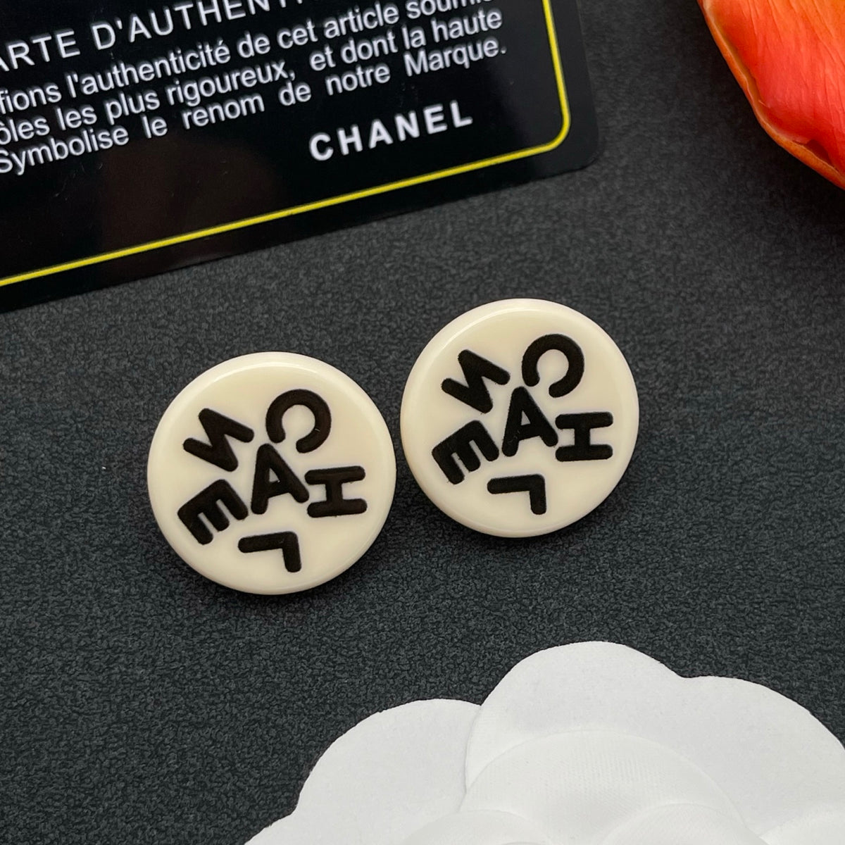 Chanel style earrings - product photo 2
