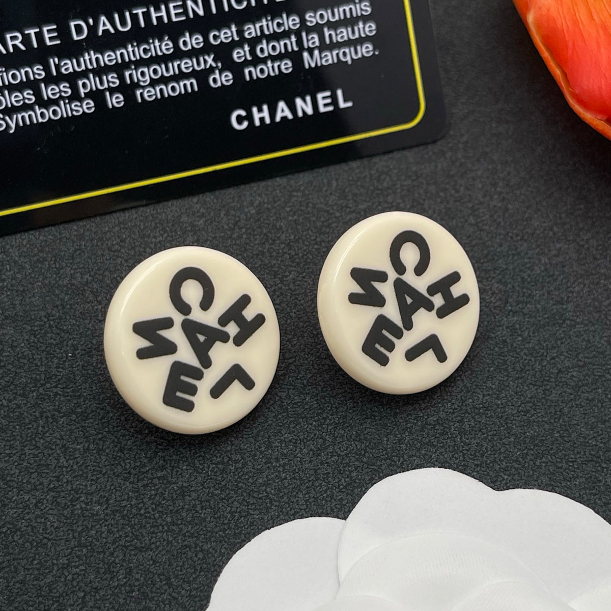 Chanel style earrings - product photo 3