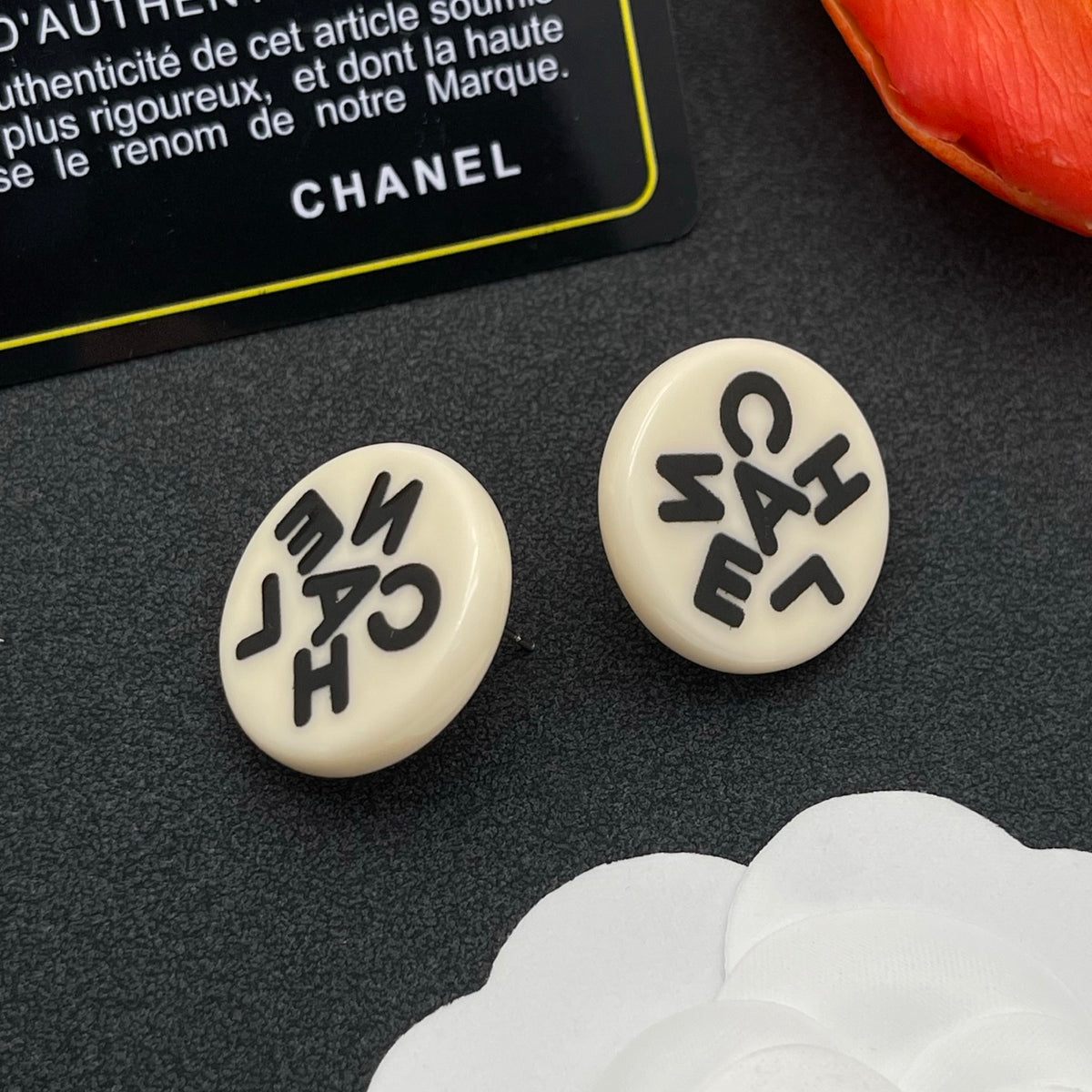 Chanel style earrings - product photo 4