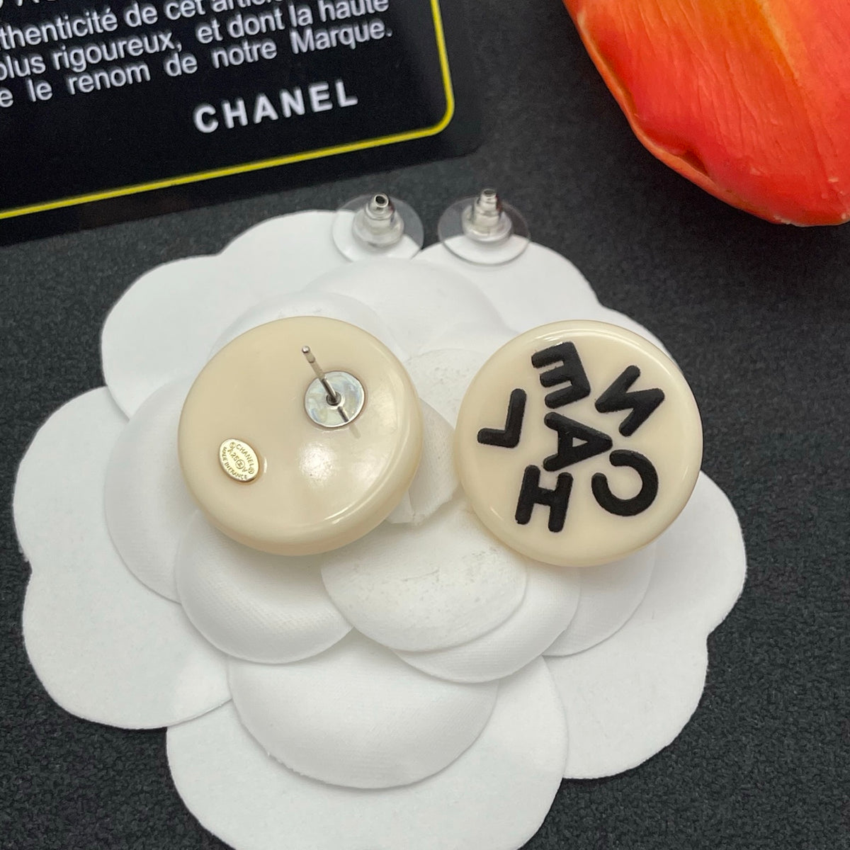 Chanel style earrings - product photo 5