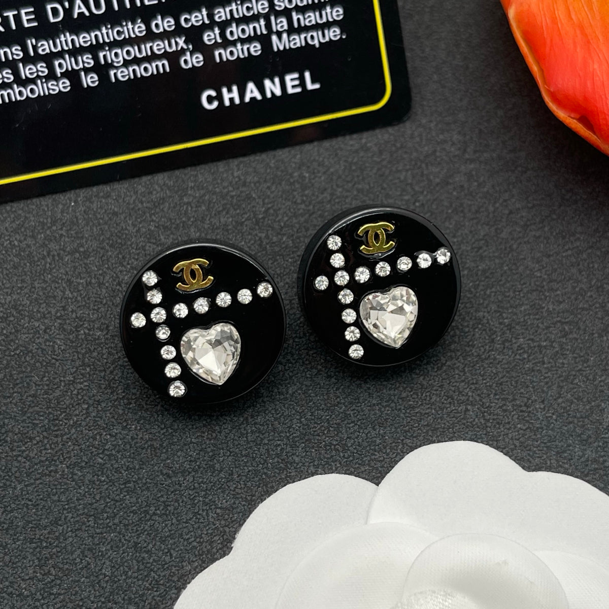 Chanel style earrings - product photo 2