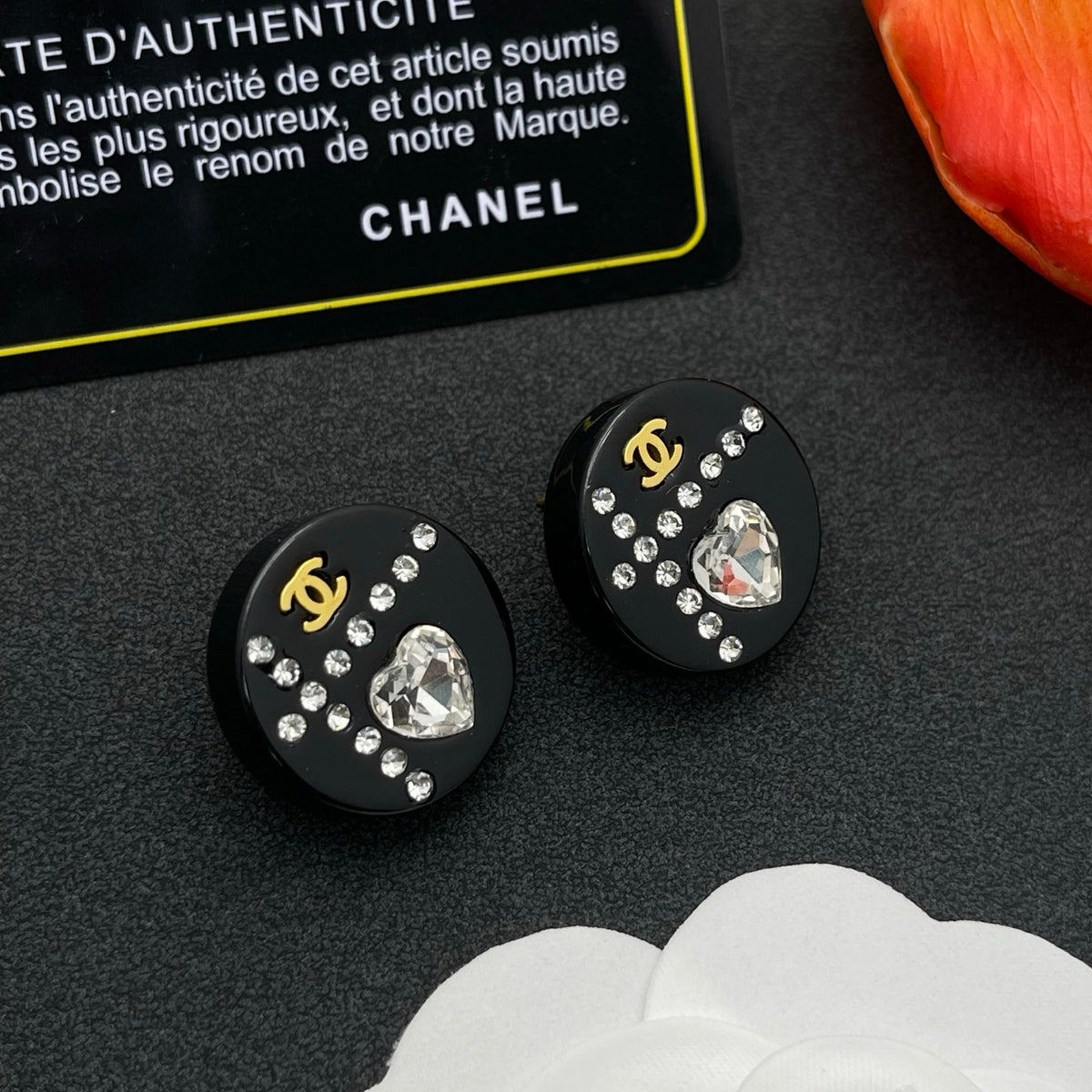 Chanel style earrings - product photo 3