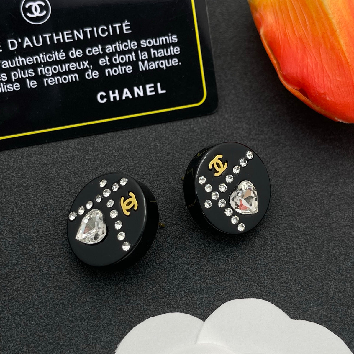 Chanel style earrings - product photo 4