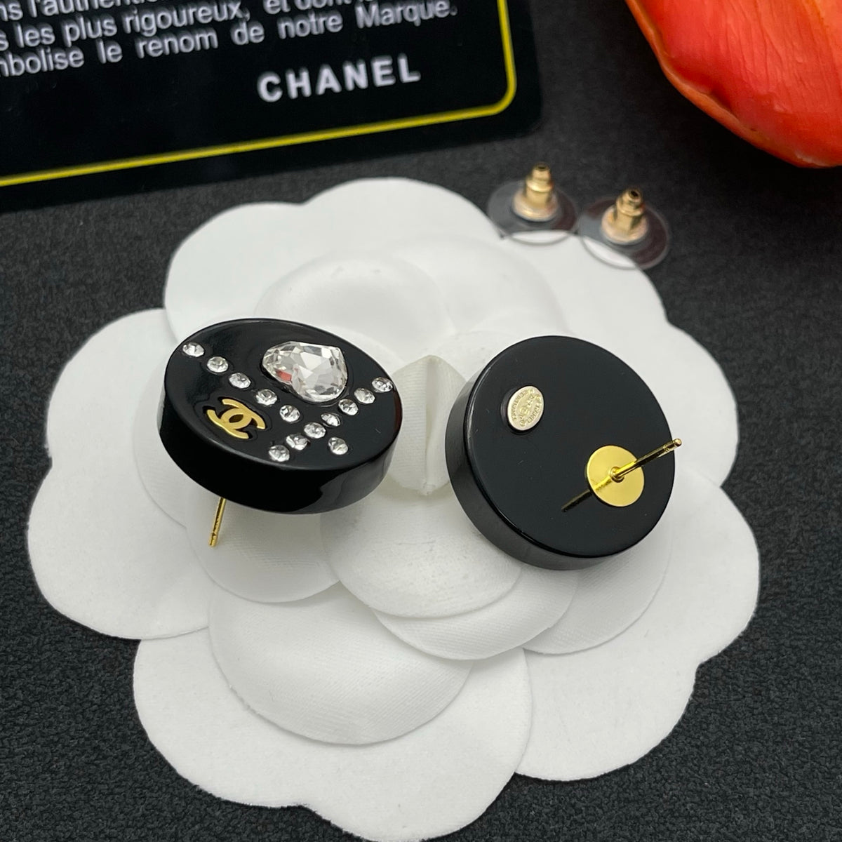 Chanel style earrings - product photo 6