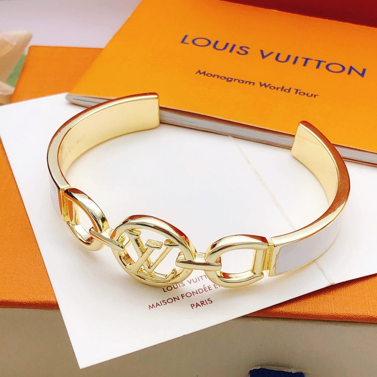 Louis Vuitton White Bangle - image 2