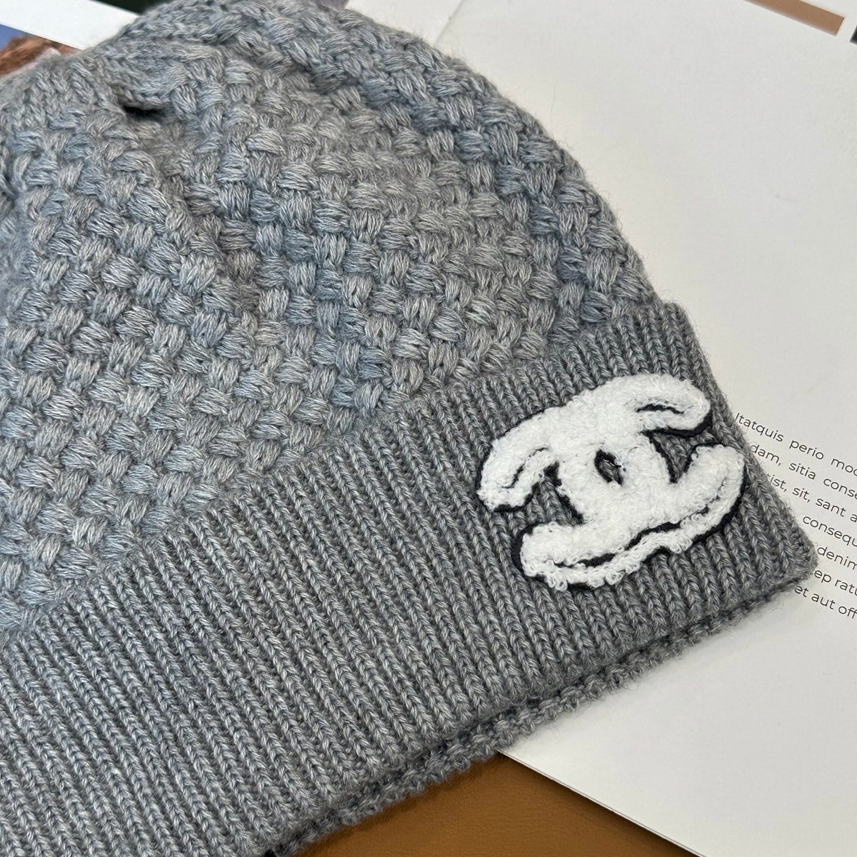Chanel Knit Beanie - image 5