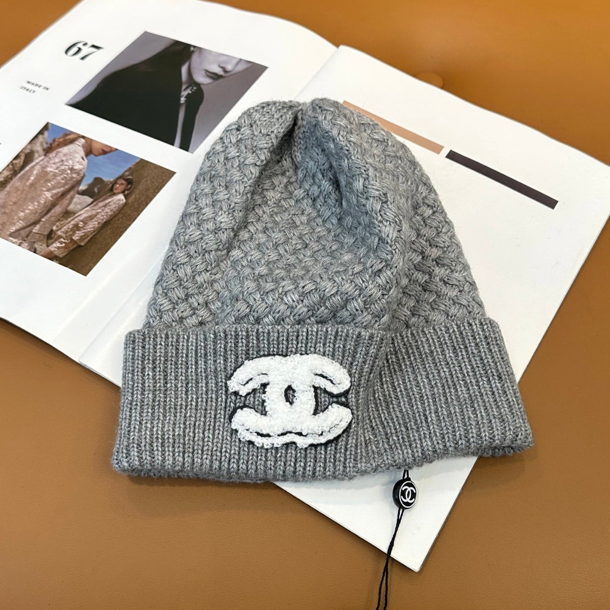 Chanel Knit Beanie - image 8