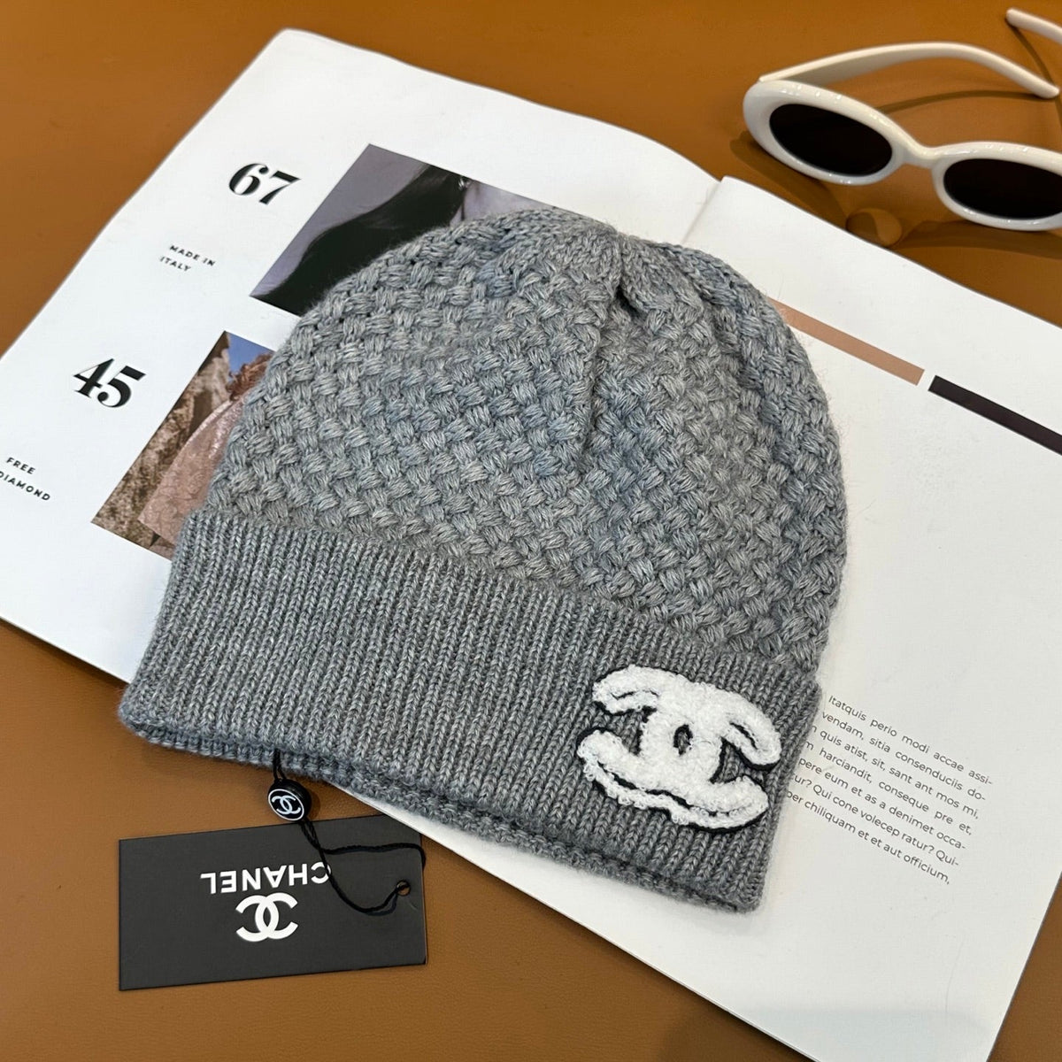 Chanel Knit Beanie - image 6