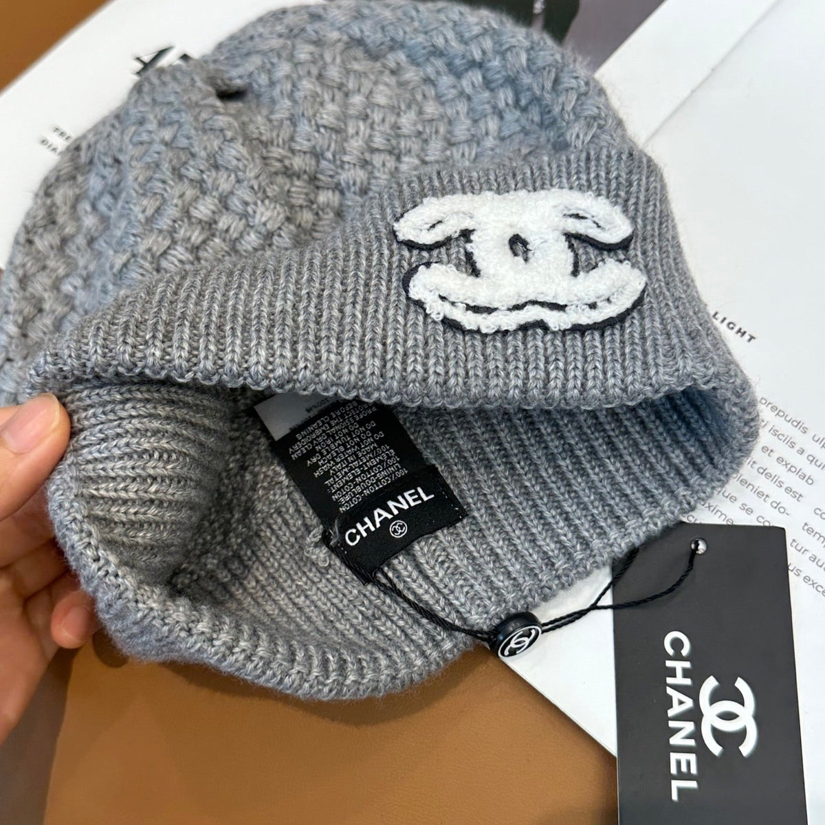 Chanel Knit Beanie - image 4