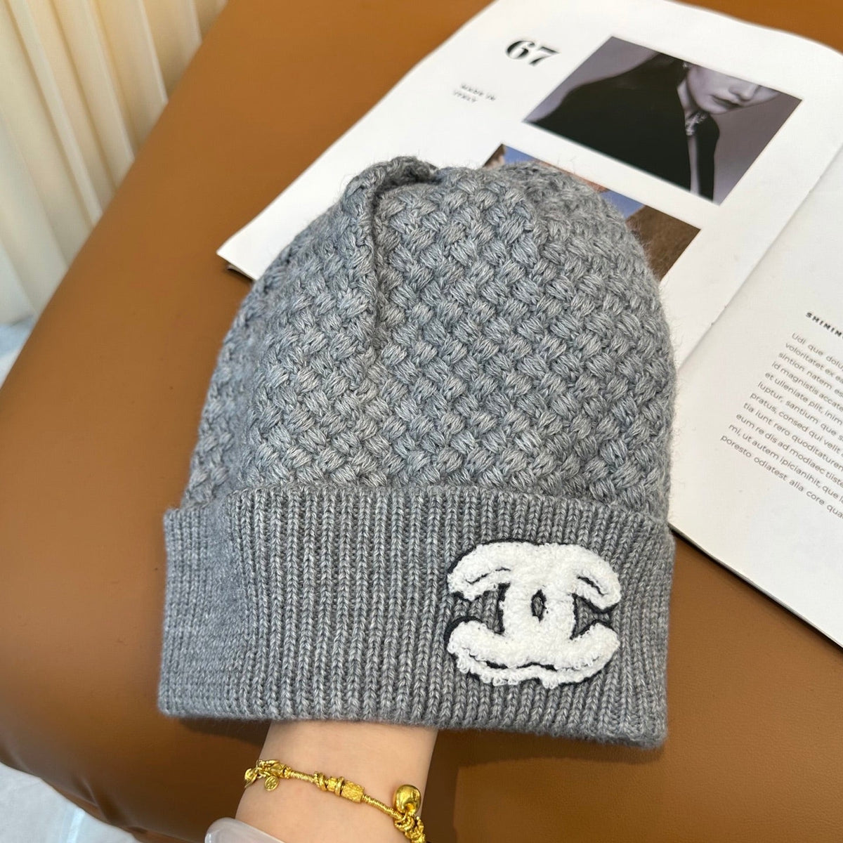 Chanel Knit Beanie - image 2
