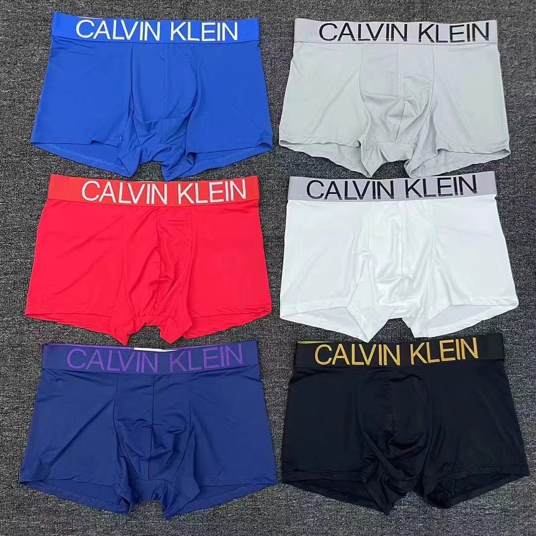 Calvin Klein Bright Letter Waist Assortment Boxer Briefs, image 1