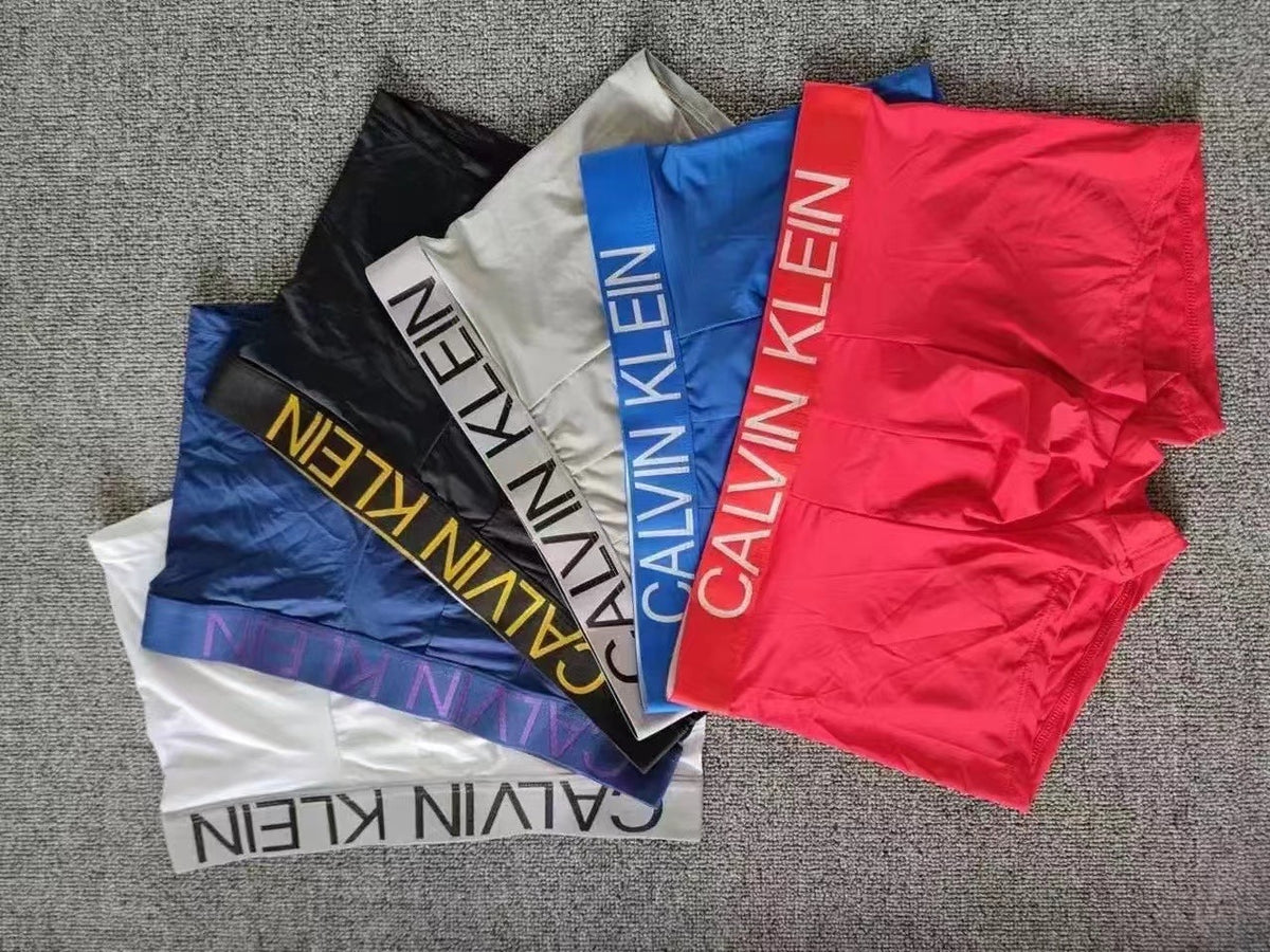 Calvin Klein Bright Letter Waist Assortment Boxer Briefs, image 2