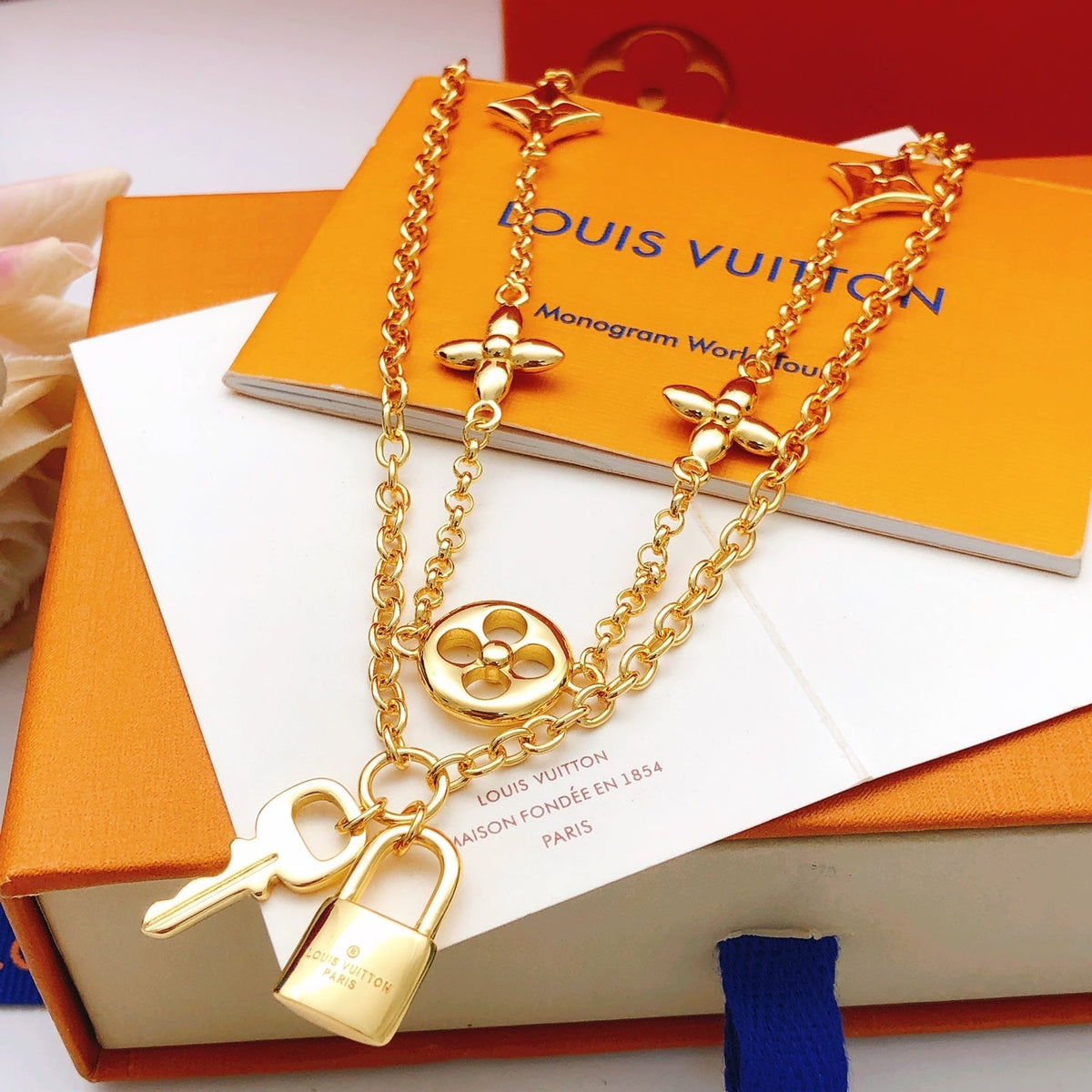 Louis Vuitton Double-Layer Necklace – Style 02 - image 3