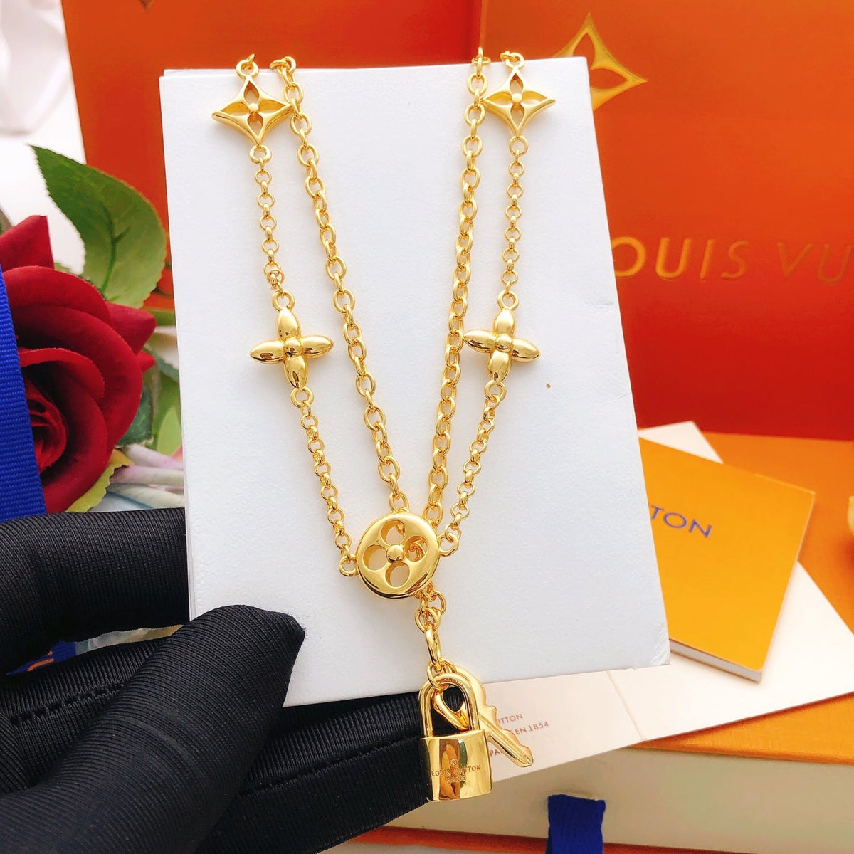 Louis Vuitton Double-Layer Necklace – Style 02 - image 6