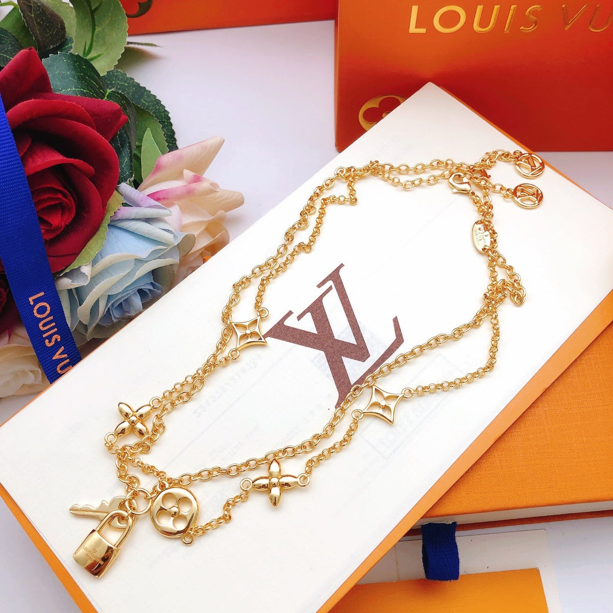 Louis Vuitton Double-Layer Necklace – Style 02 - image 5