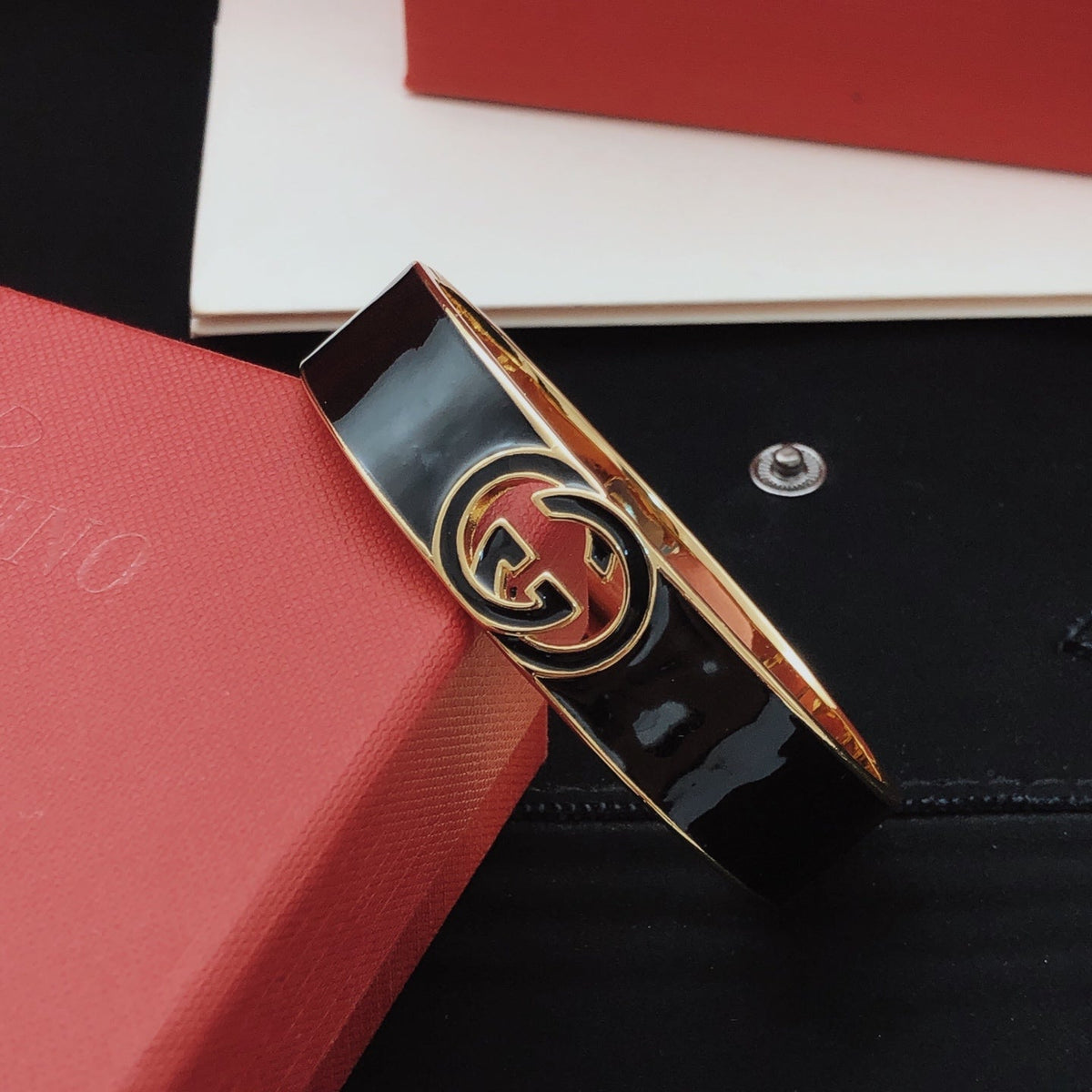 Gucci Black Bracelet - image 5