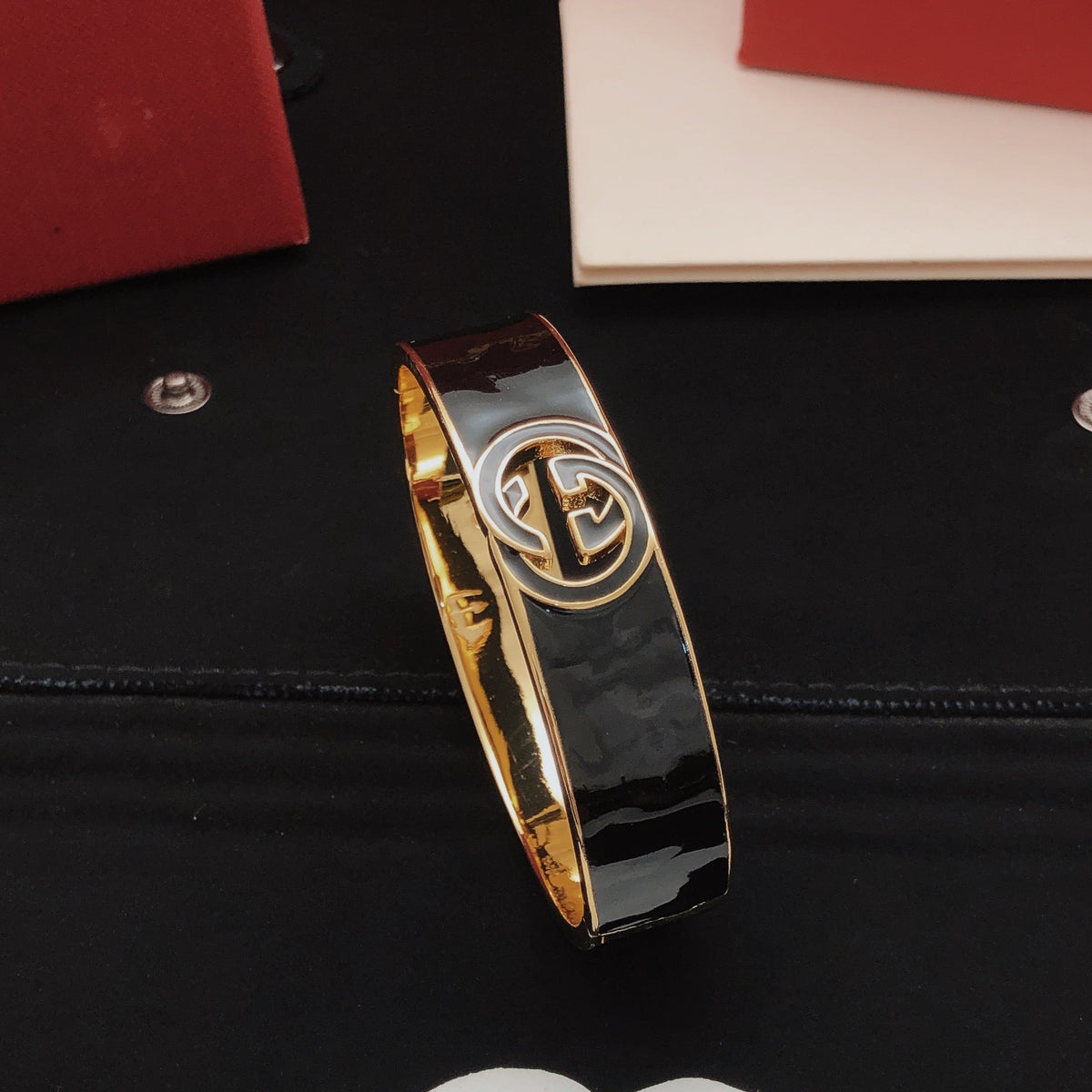 Gucci Black Bracelet - image 7