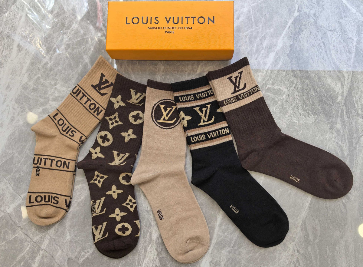 Louis Vuitton Boxed Brown Black Large Monograms Boxer Briefs, image 4