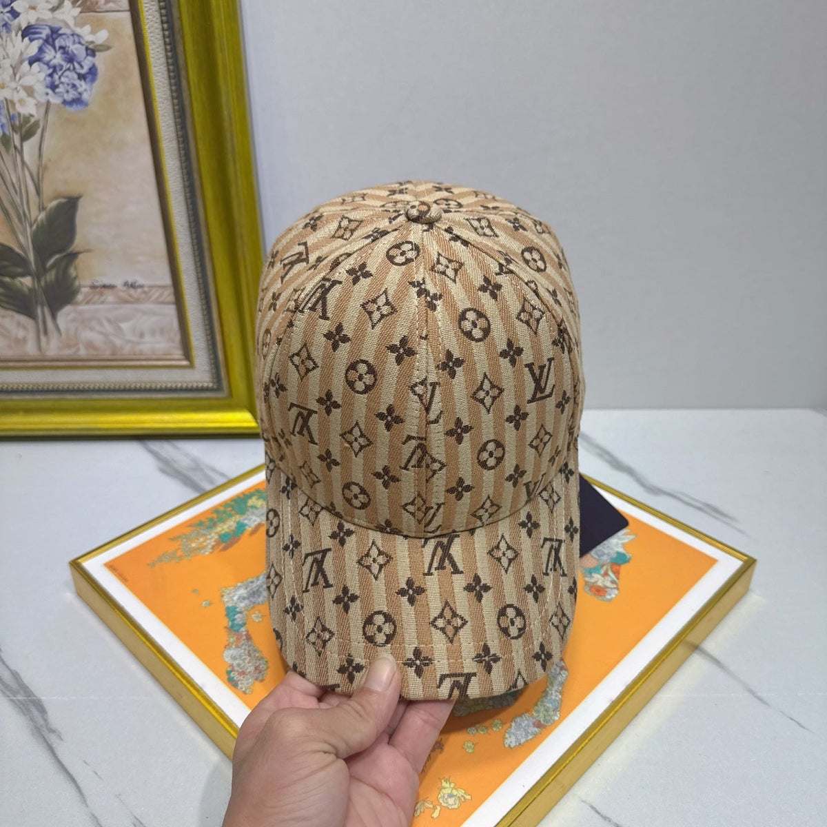 Louis Vuitton Denim Baseball Cap - image 5