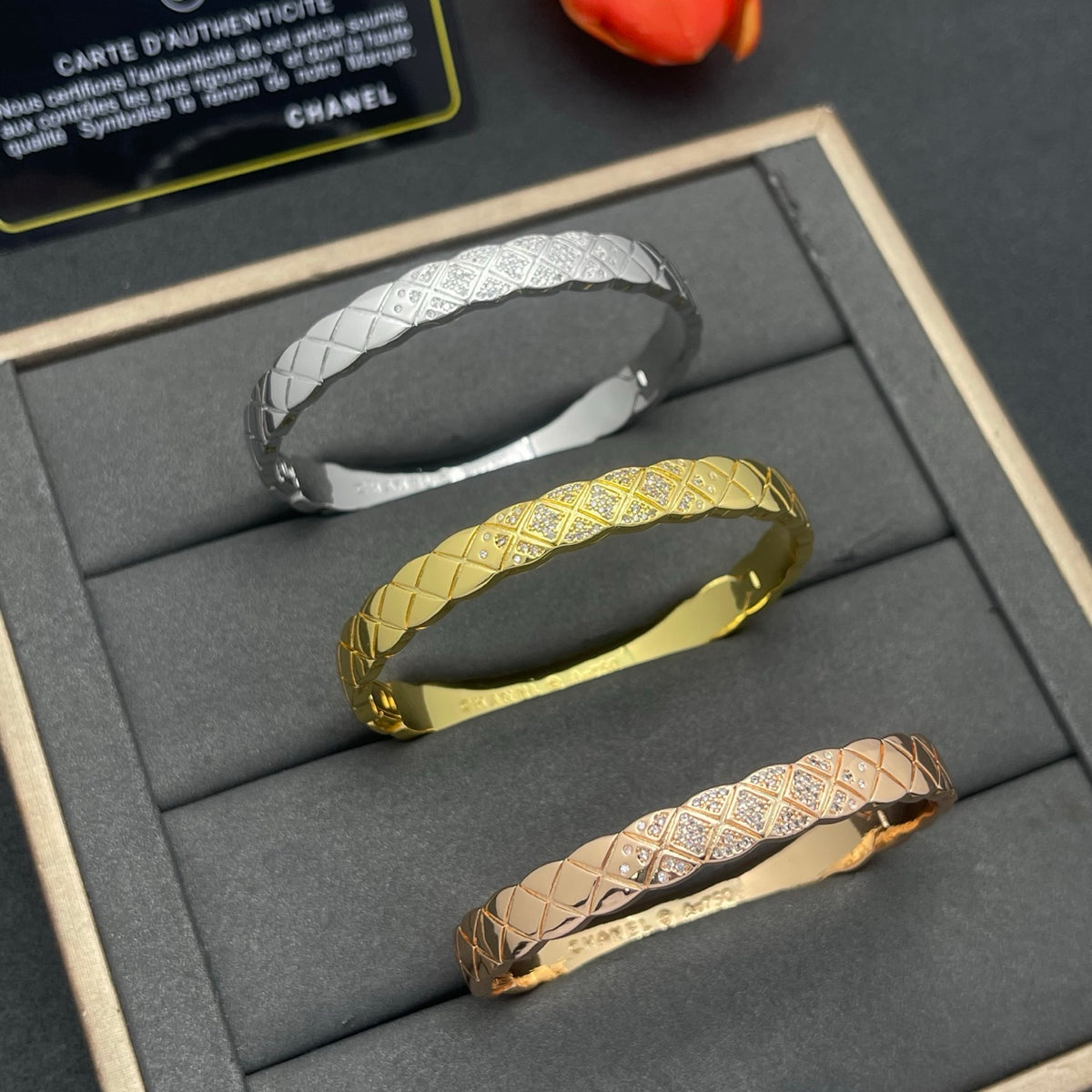 Chanel style bracelets - product photo 8
