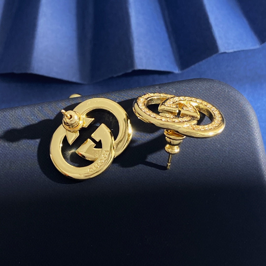 Gucci Double G Pearl Crystal Gold-Tone Jewelry Set - image 5