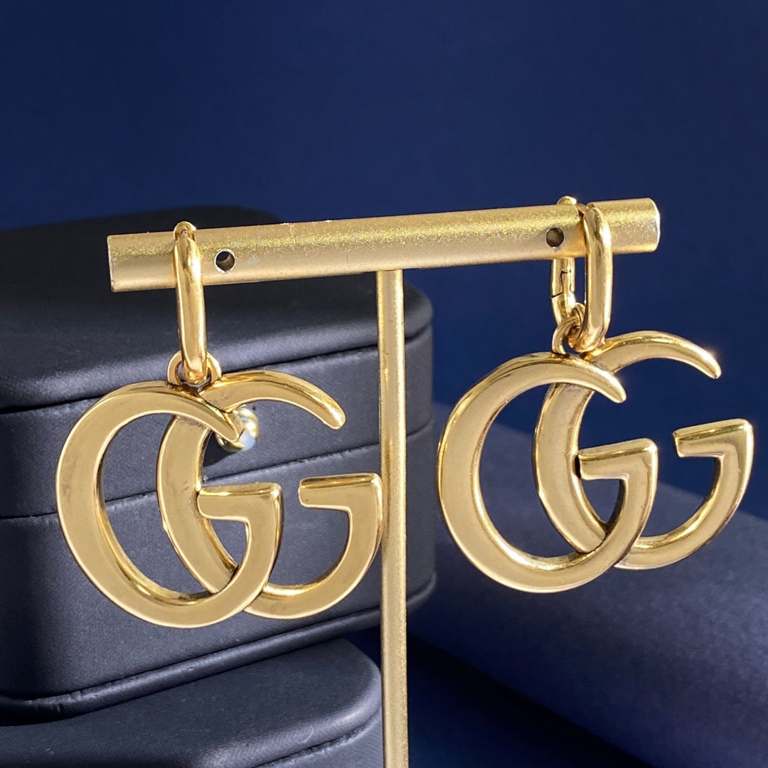 Gucci Double G Vintage-Inspired Earrings - image 6