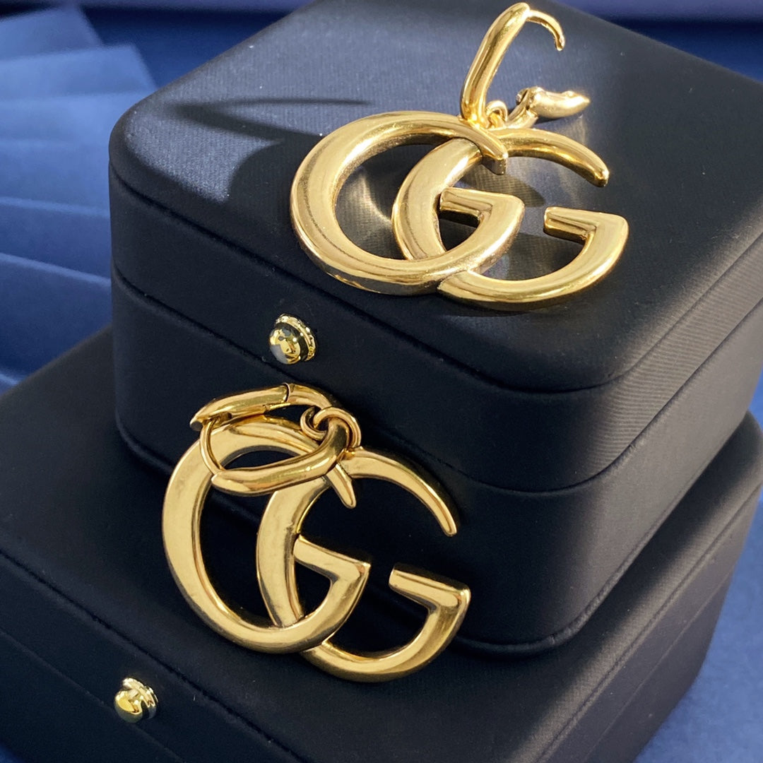 Gucci Double G Vintage-Inspired Earrings - image 7
