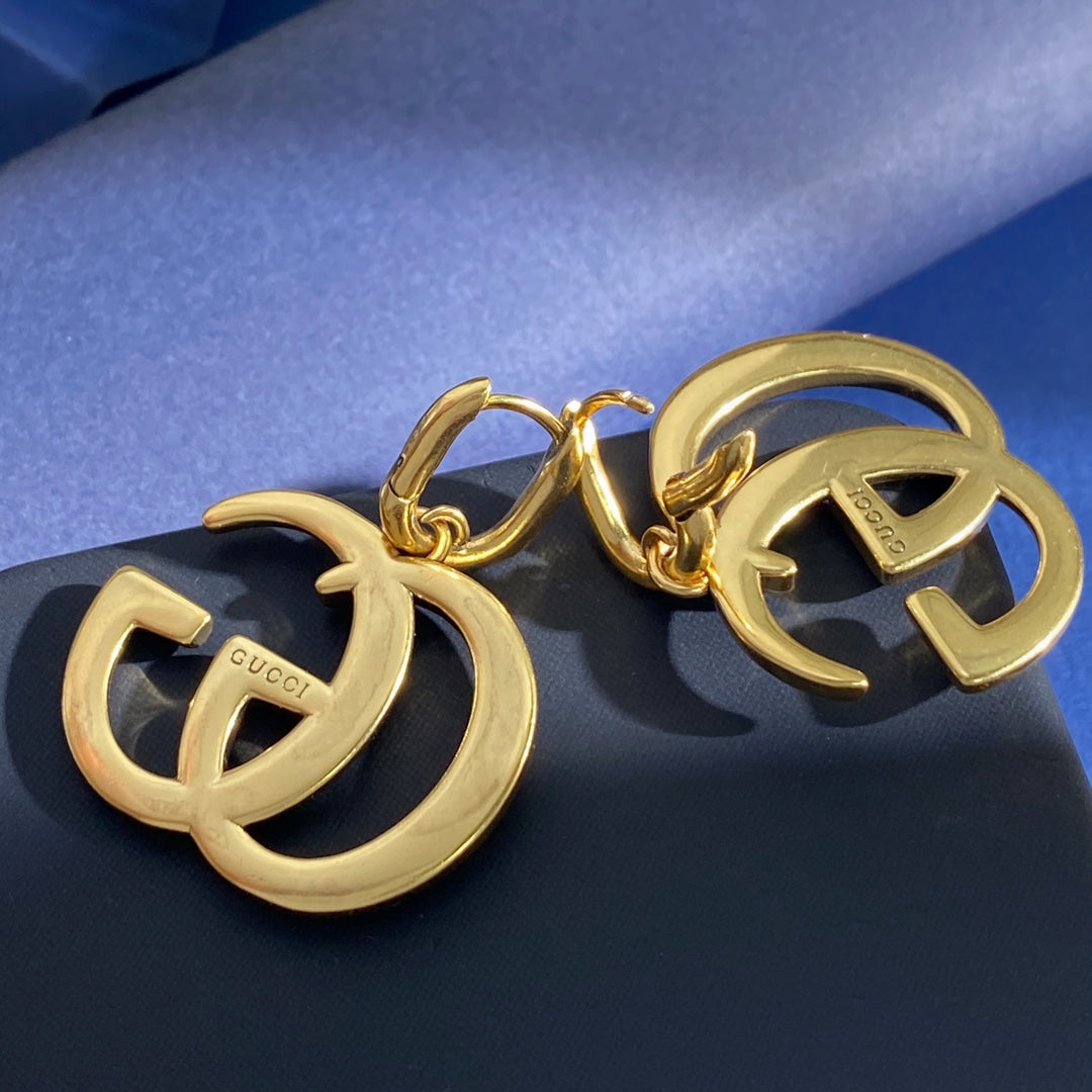 Gucci Double G Vintage-Inspired Earrings - image 9