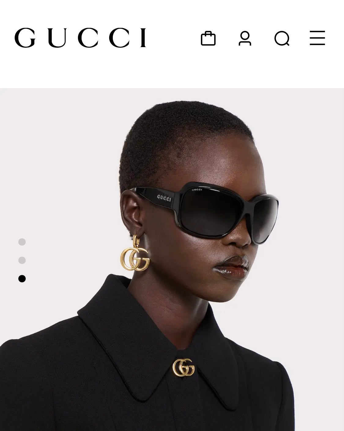 Gucci Double G Vintage-Inspired Earrings - image 3