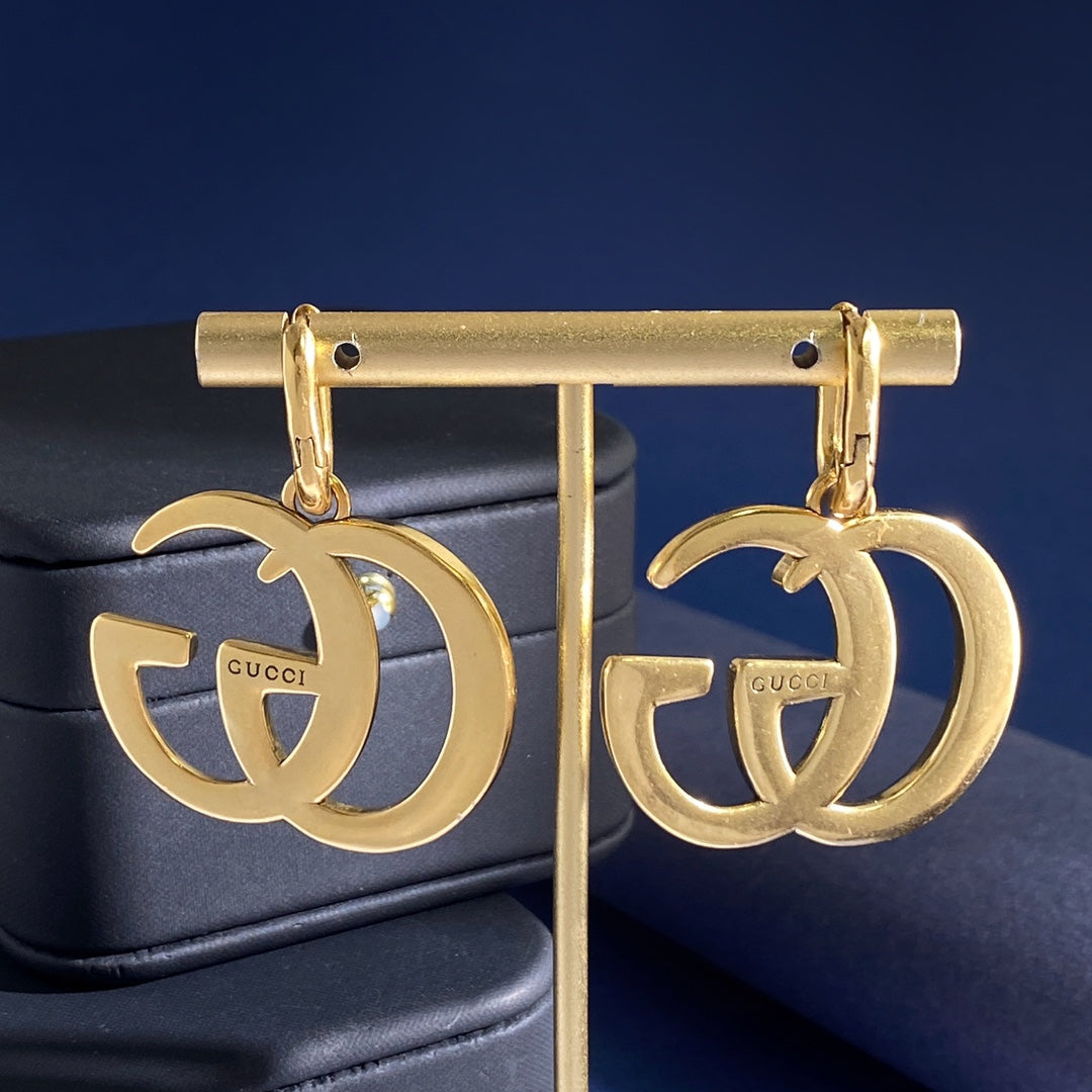 Gucci Double G Vintage-Inspired Earrings - image 4