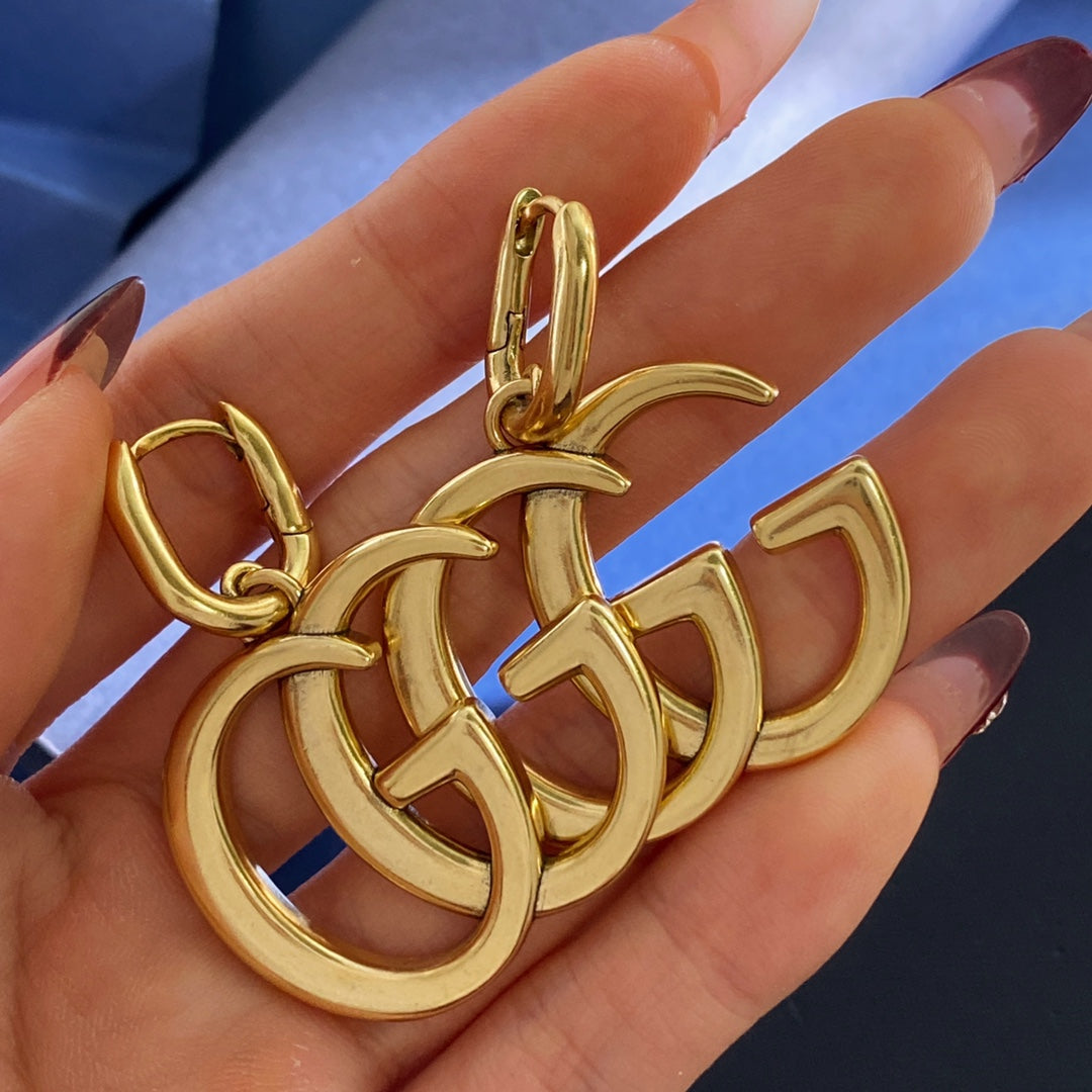 Gucci Double G Vintage-Inspired Earrings - image 8
