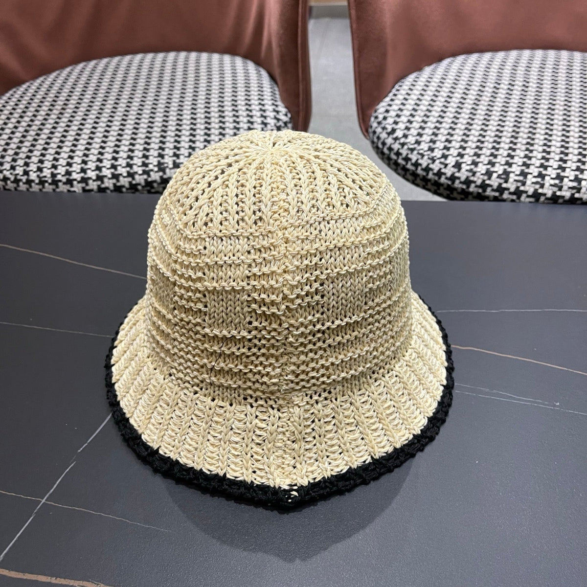 Moncler Open Knit Bucket Hat - image 6