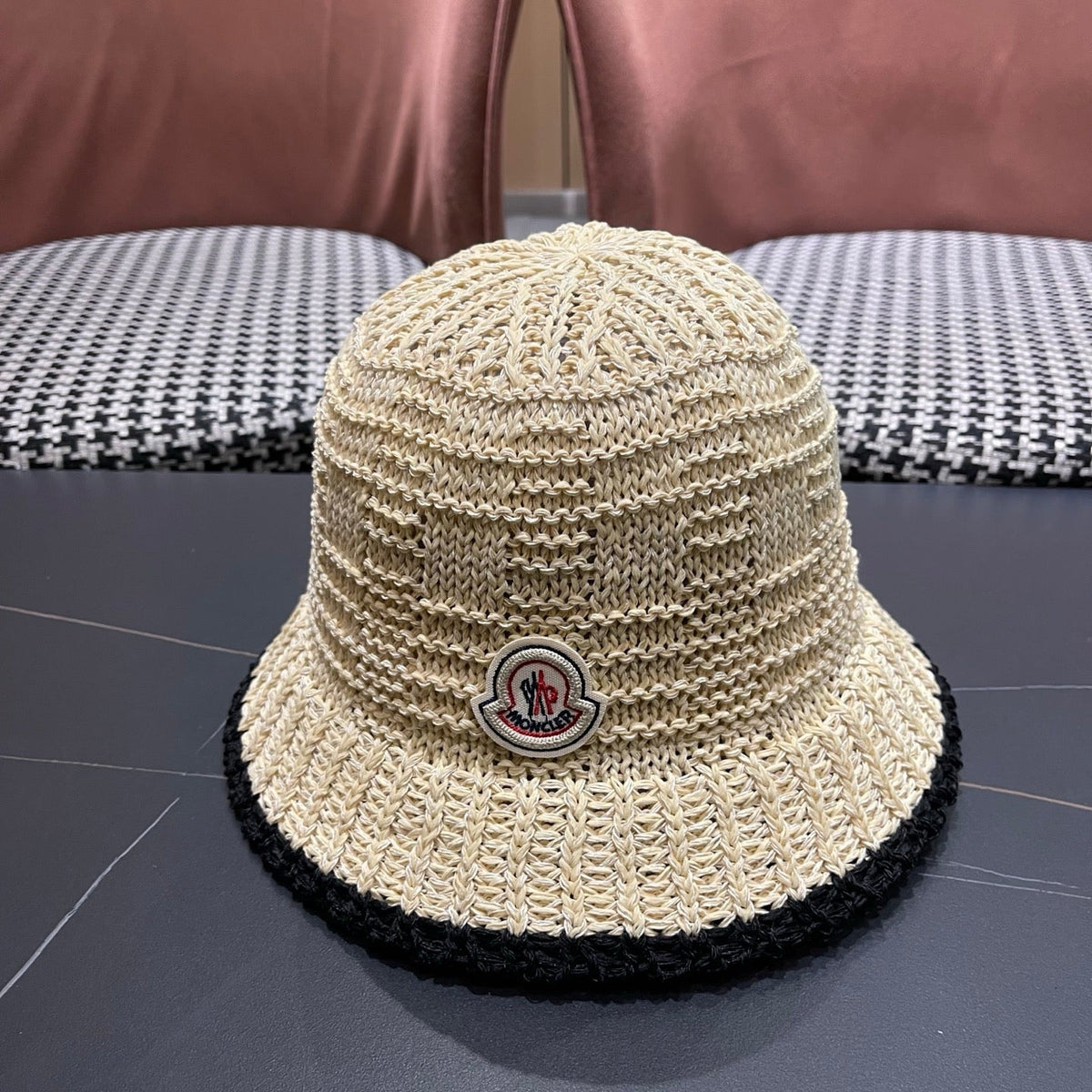 Moncler Open Knit Bucket Hat - image 4
