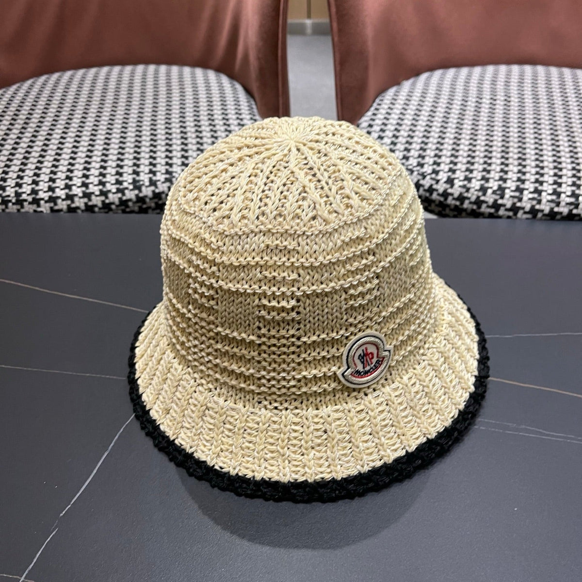 Moncler Open Knit Bucket Hat - image 3