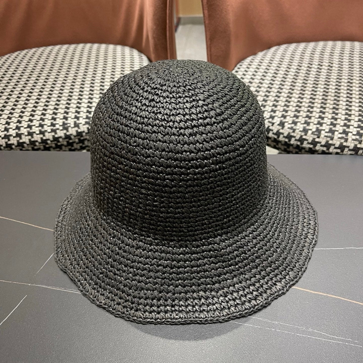 Prada Woven Bucket Hat - image 6