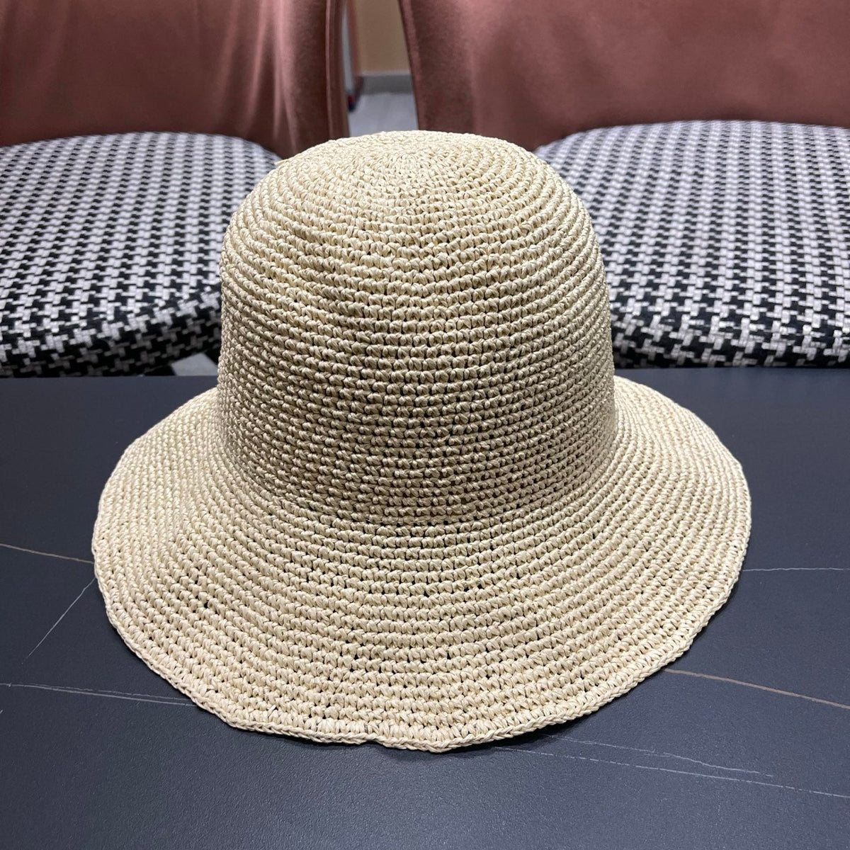 Prada Woven Bucket Hat - image 6