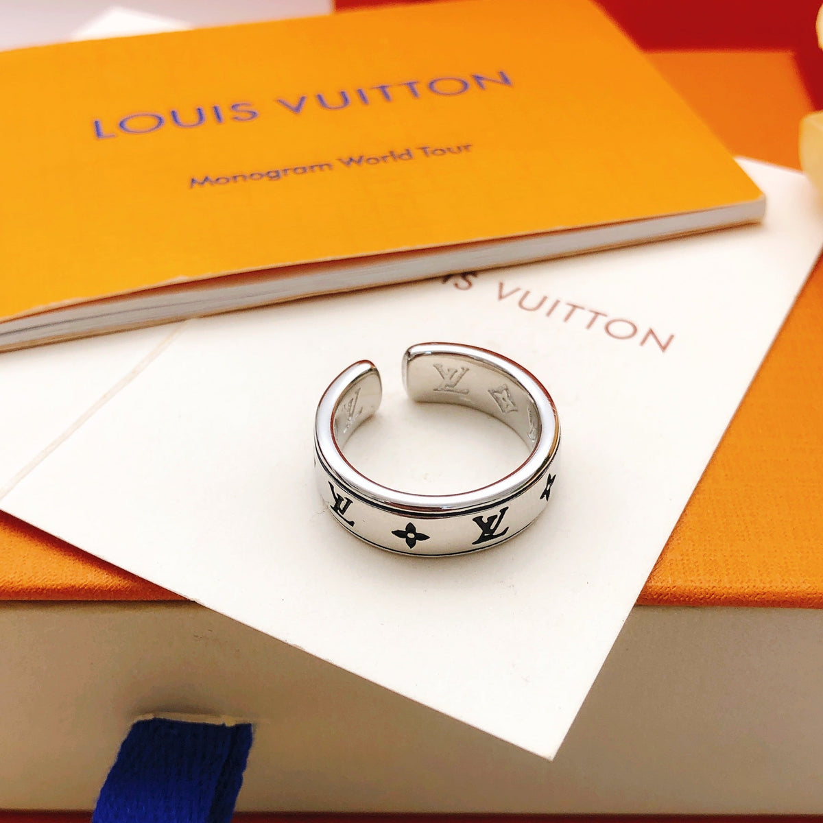 Louis Vuitton Silver-Tone Ring - image 4