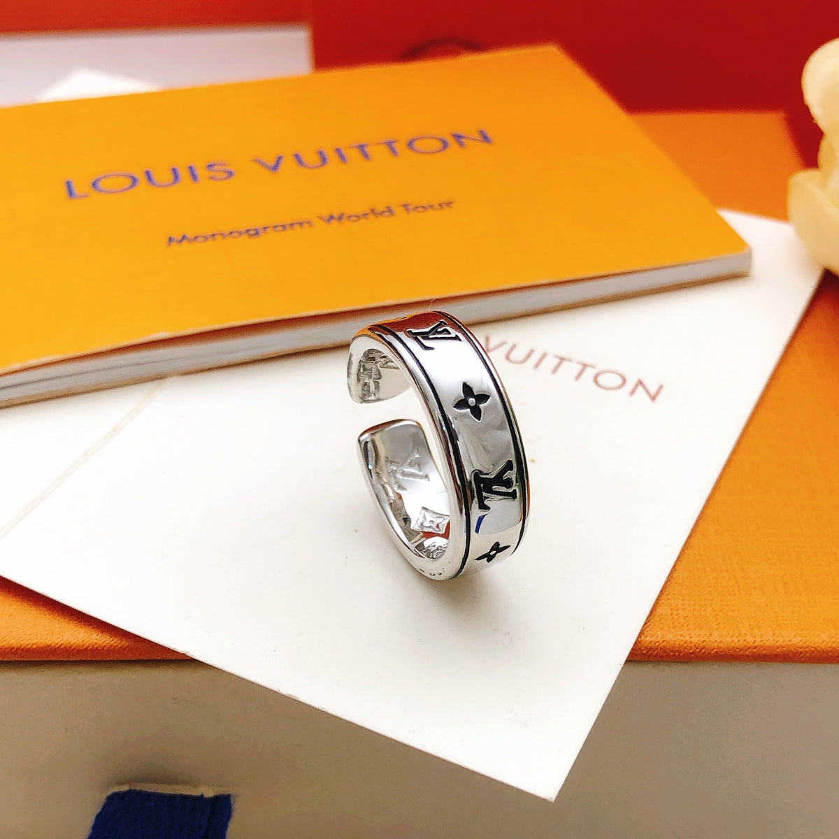 Louis Vuitton Silver-Tone Ring - image 6