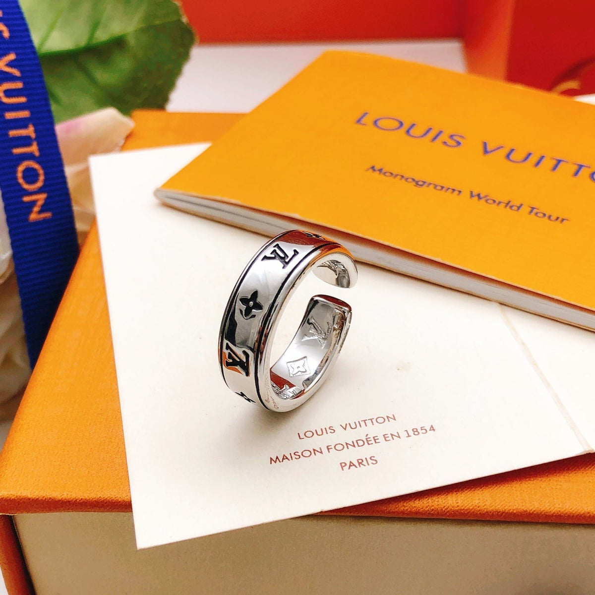 Louis Vuitton Silver-Tone Ring - image 7