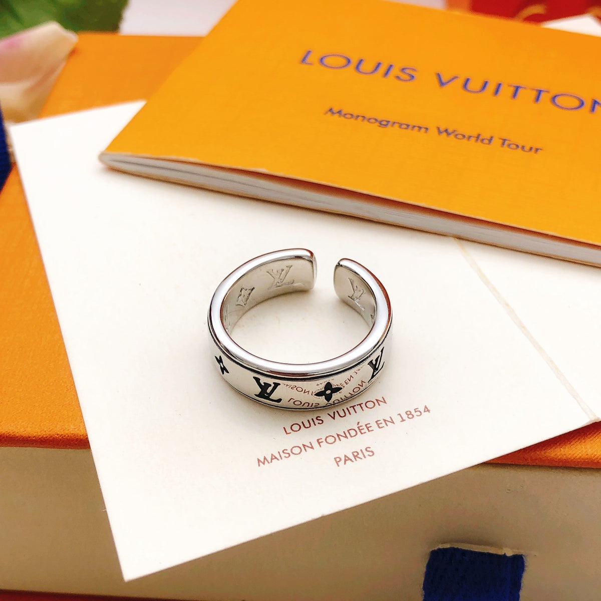 Louis Vuitton Silver-Tone Ring - image 5