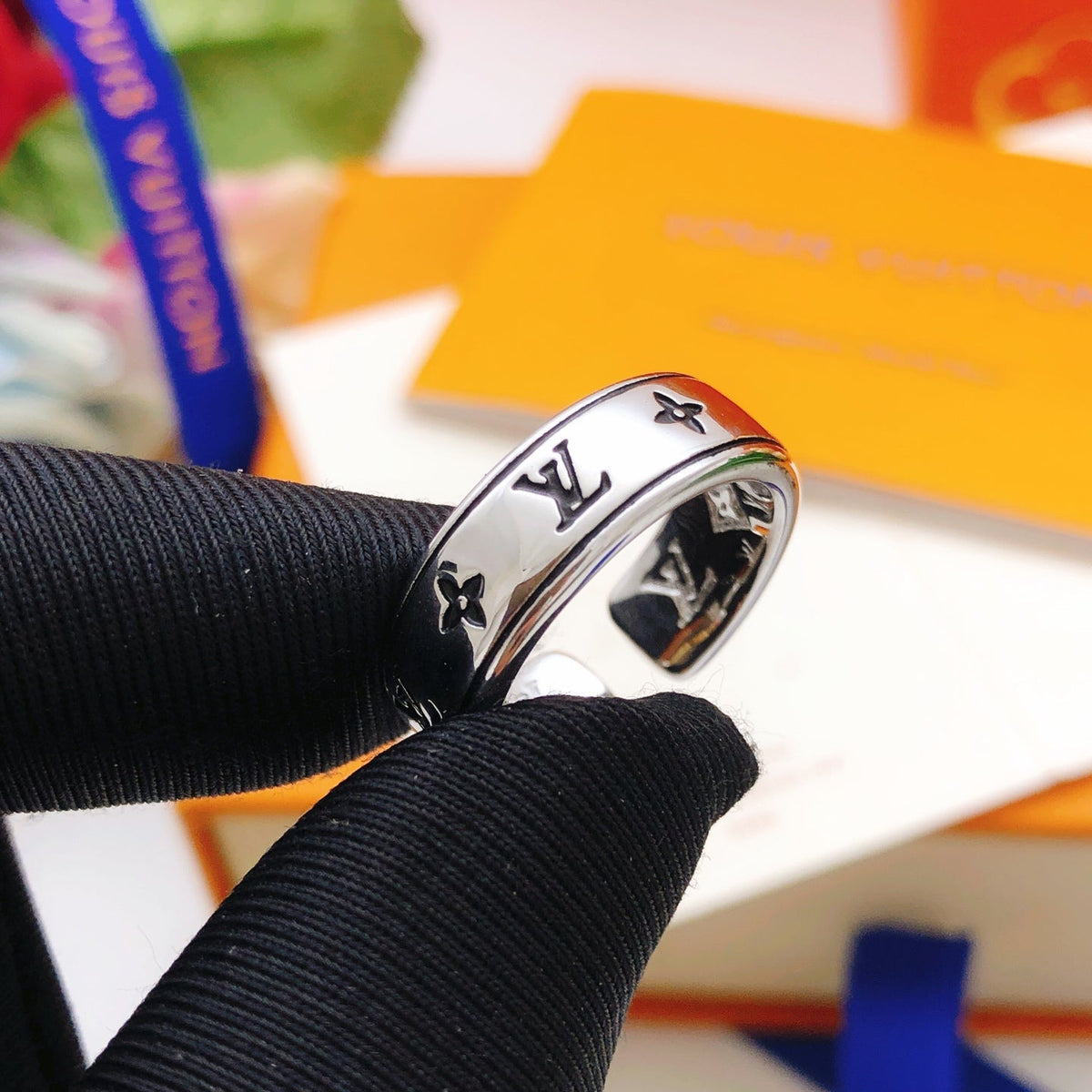 Louis Vuitton Silver-Tone Ring - image 2