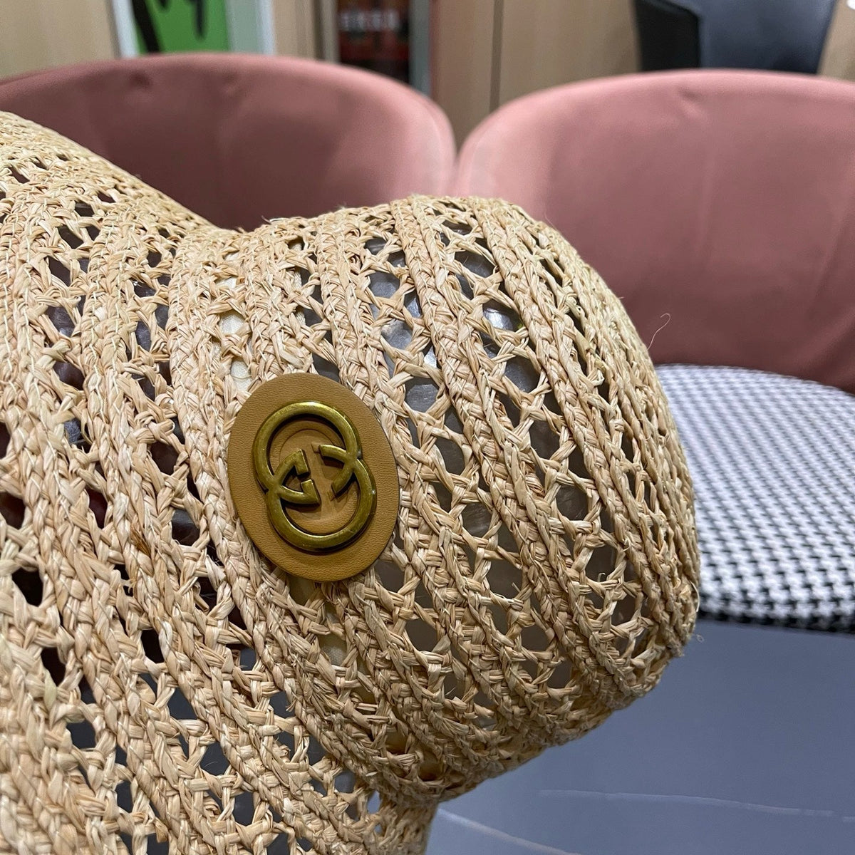 Gucci Woven Open Knit Bucket Hat - image 11