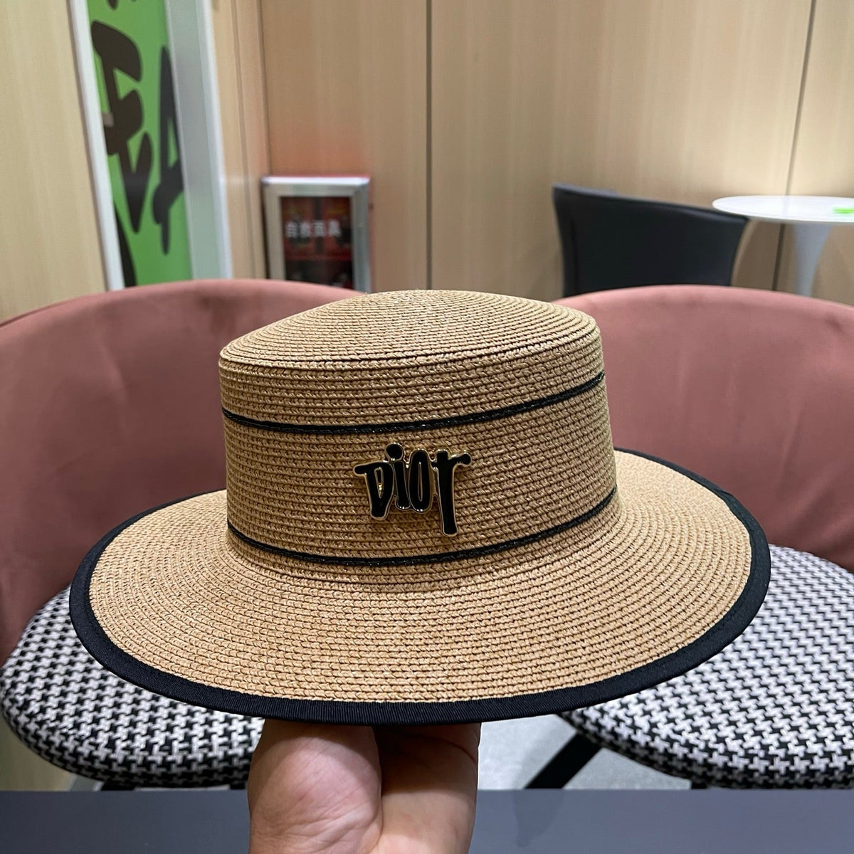 Dior Straw Hat - image 8