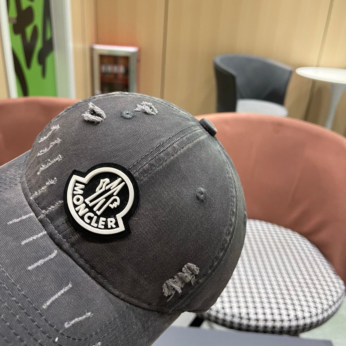 Moncler Canvas Baseball Cap - image 8